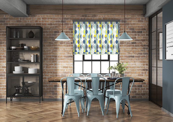 Mabel, Bluebell - Roman Blind - Image 5